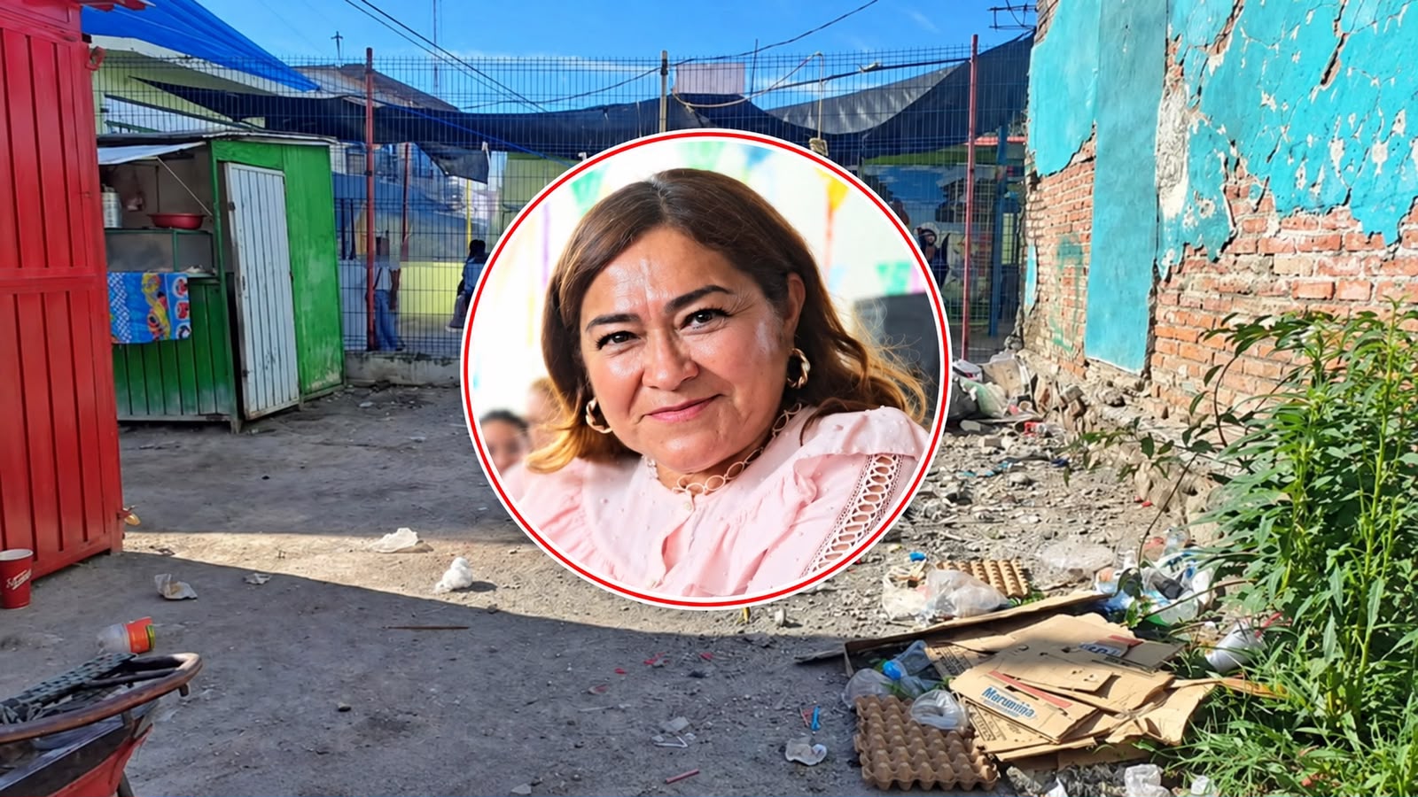 Reclaman a Lupe Espinoza falta de atención a tiradero junto a preescolar de Tzicatlán